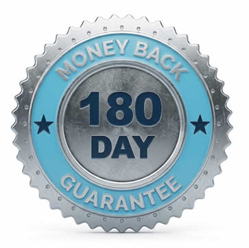 180 Days Money Back Guarantee